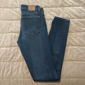 Lucky Brand slightly faded jeans, size 4